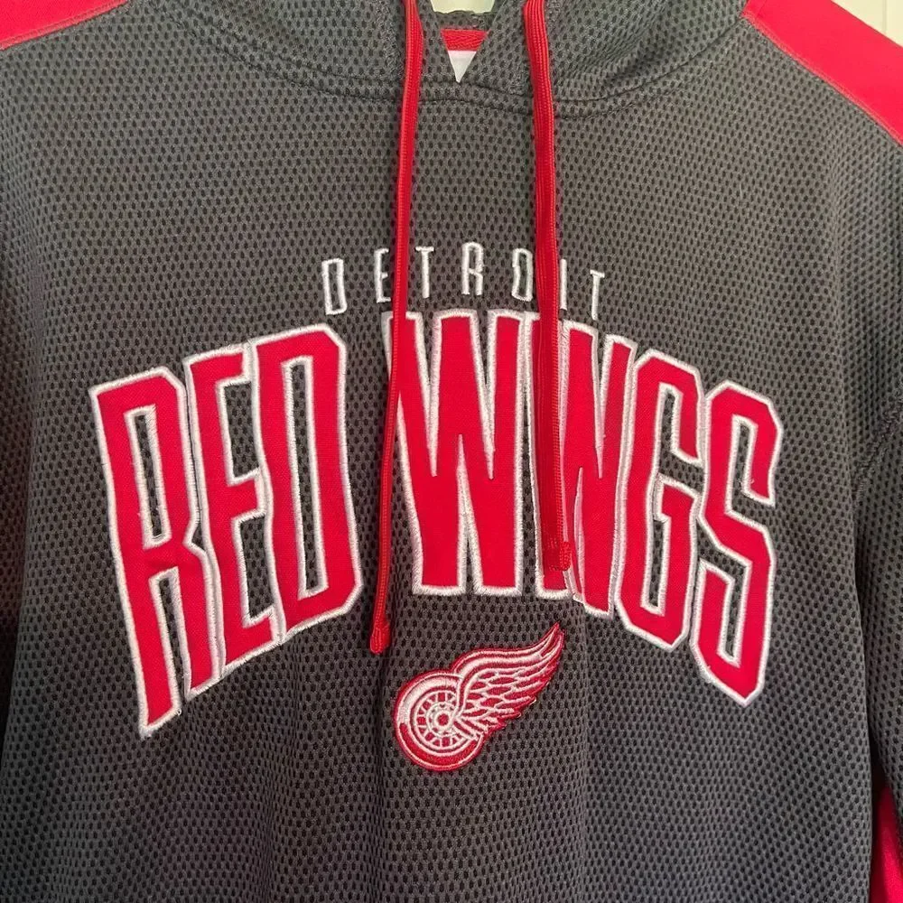 NHL Womens Red Wings hooded sweatshirt M - Picture 2 of 6